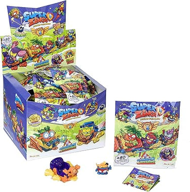 SUPERTHINGS RIVALS OF KABOOM SuperZings - Serie 5 - Display de 24 Aerowagons (PSZ5D824IN01) con Figuras Incluidas, Colección Completa